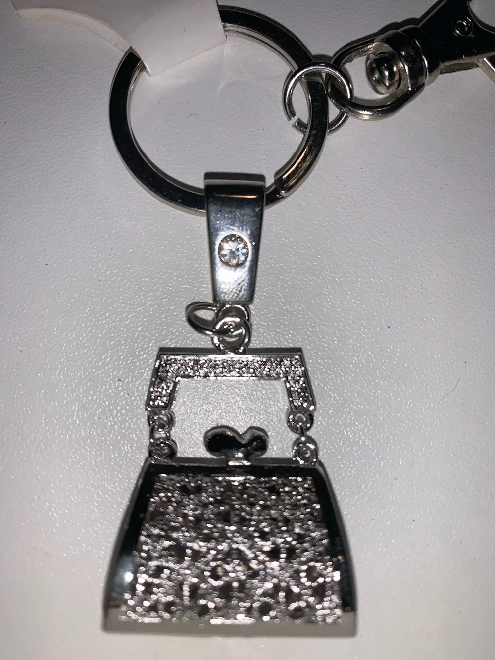 Crystal bag/purse charm Keychain nwt